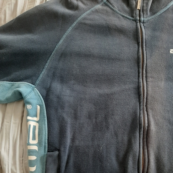 Animal Large Two Tone Blue Casual Jacket. - Picture 8 of 11